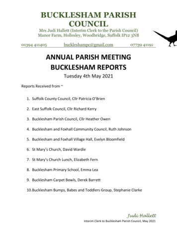 Bucklesham Parish Council