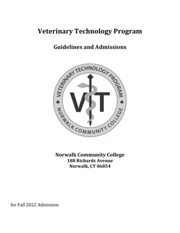 Veterinary Technology Program - Norwalk Community College