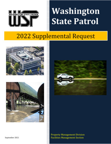 Washington 00000 State Patrol