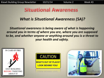 What Is Situational Awareness (SA)? - Nobody Gets Hurt