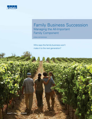 Managing The All-Important Family Component