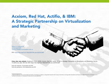 Acxiom, Red Hat, Actifio, & IBM - Pdfs.semanticscholar 