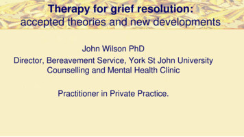 John Wilson - British Association For Counselling And .