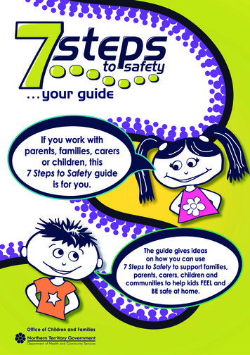7 Steps To Safety Your Guide - Department Of Territory .