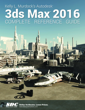 Kelly L. Murdock’s Autodesk 3ds Max 2016