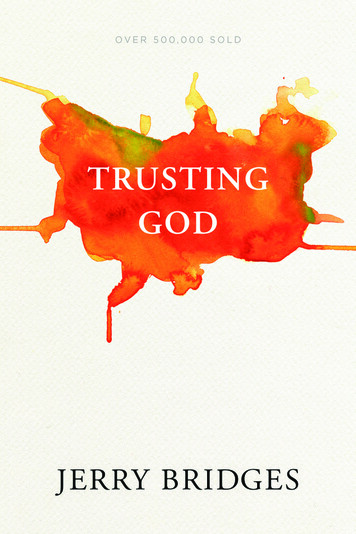TRUSTING GOD - Tyndale House