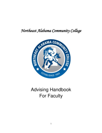 Advising Handbook For Faculty - Nacc.edu