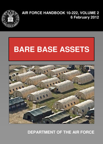 BARE BASE ASSETS - WBDG