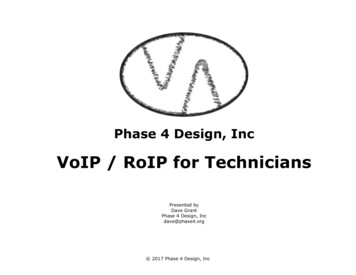 VoIP / RoIP For Technicians