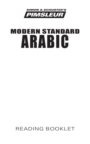 MODERN STANDARD ARAbic - Playaway