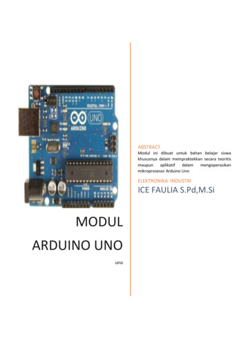MODUL Arduino Uno - Jateng Pintar