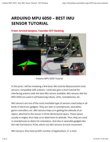 Arduino MPU 6050 - Best IMU Sensor Tutorial - DIY Hacking