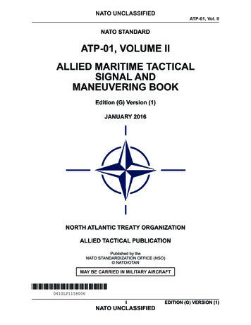 ALLIED MARITIME TACTICAL SIGNAL AND MANEUVERING 