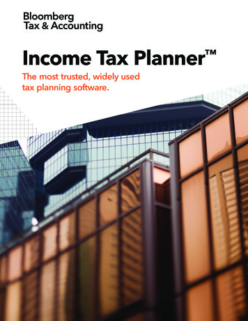 The Most Trusted, Widely Used Tax Planning Software.