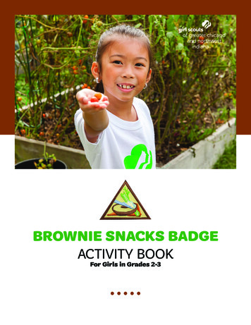Brownie Snack Activity Book Badge - Girl Scouts
