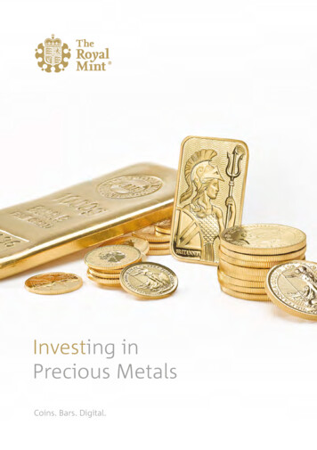 Investing In Precious Metals - Royal Mint