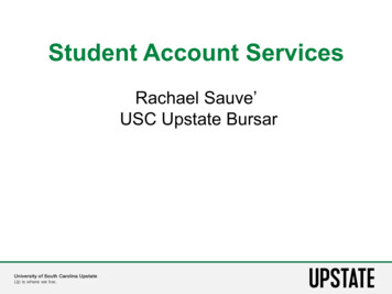 Rachael Sauve' USC Upstate Bursar