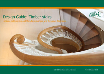 Design Guide: Timber Stairs - WoodCampus