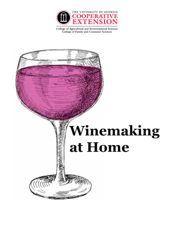 Winemaking At Home