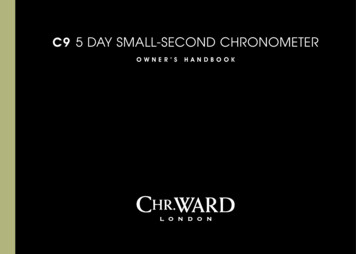 C9 5 DAY SMALL-SECOND CHRONOMETER - Christopher Ward
