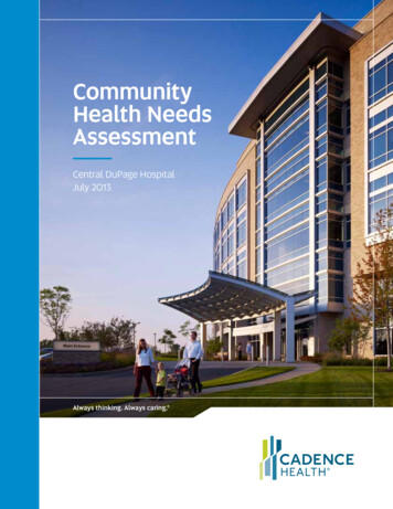 Community Health Needs Assessment - Illinois