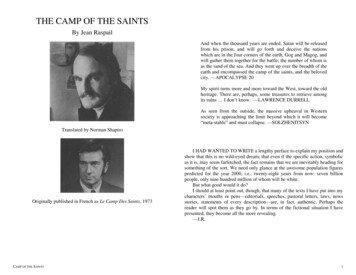 THE CAMP OF THE SAINTS - JRBooksOnline 