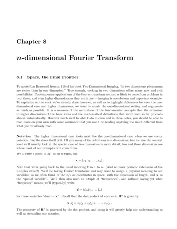 -dimensional Fourier Transform