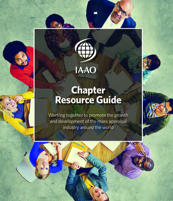 Chapter Resource Guide - IAAO