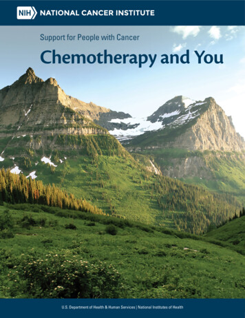 Chemotherapy And You - National Cancer Institute