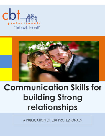 Communication Skills For Twenty Five Ways To Building .