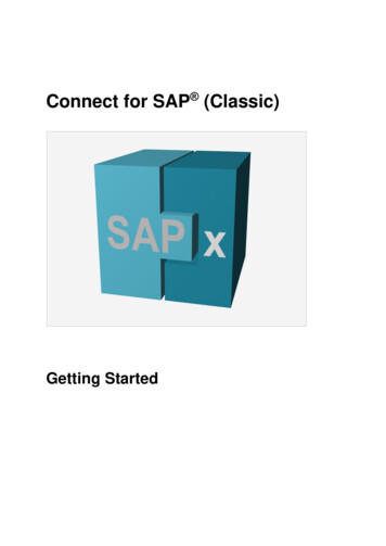 Connect For SAP (Classic) - Gs-soft 