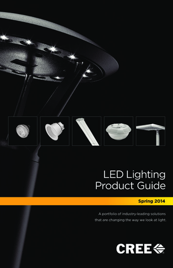 Cree LED Product Guide Brochure