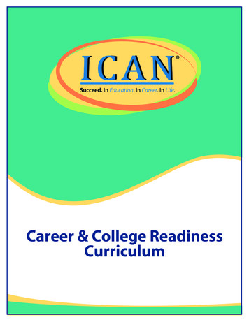 Career & College Readiness Curriculum