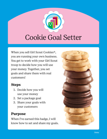 Cookie Goal Setter