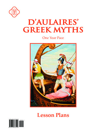 D’AulAires’ Greek Myths