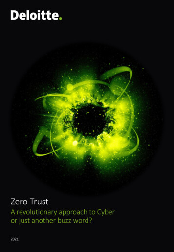 Zero Trust - Deloitte