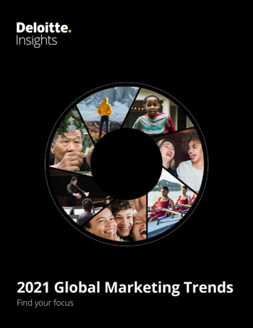 2021 Global Marketing Trends - Deloitte
