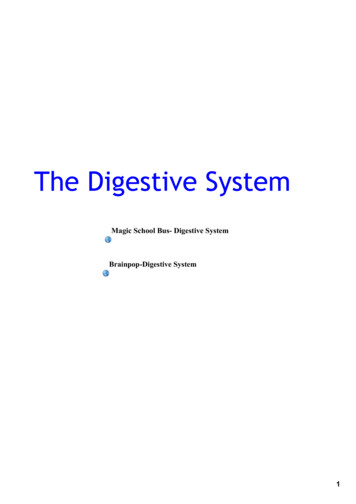 Magic School Bus Digestive System Brainpop Digestive System