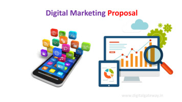 Digital Marketing Proposal - Digital Gateway