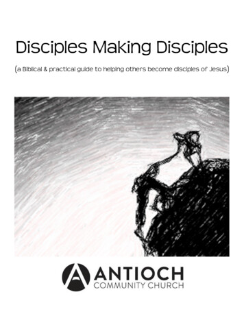 Disciples Making Disciples