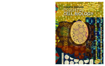 Essential Cell Biology, Fourth Edition - Users.df.uba.ar