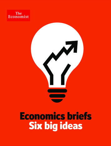 Economics Briefs Six Big Ideas - The Economist - 