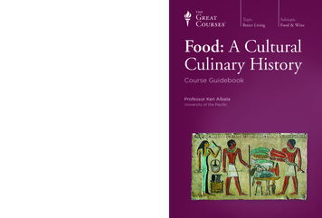 Food: A Cultural Culinary History - Fernando Santiago