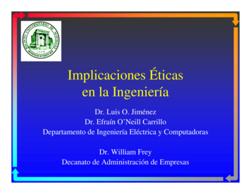 Implicaciones Éticas En La Ingeniería