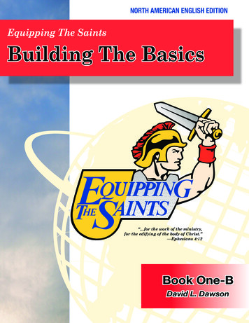Equipping The Saints Building The Basics
