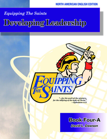 Cover Front Developing Leadership Book 4A Equipping The .