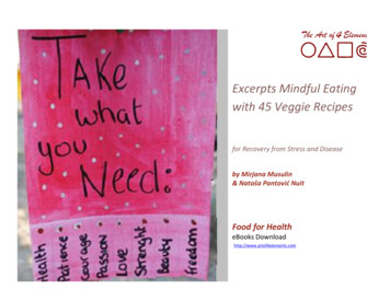 Excerpts Guide To Mindful Eating With Veggie Recipes