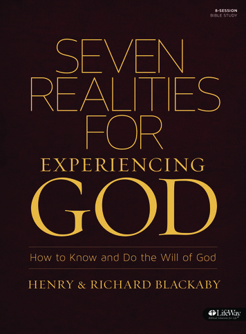 8-SESSION SEVEN REALITIES FOR SEVEN REALITIES FOR GOD .