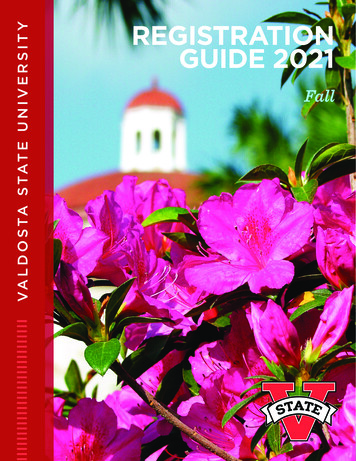 Registration Te University Guide 2021
