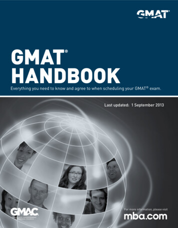 GMAT HAndbook - Mba 
